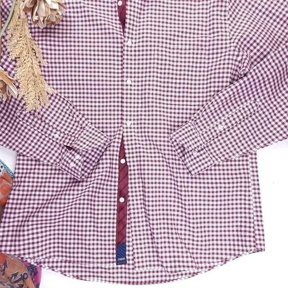 New Collegiate Men's Button Down  Long Sleeve Shirt Alabama Gamecock Sz 16 - 16½ - Picture 9 of 12